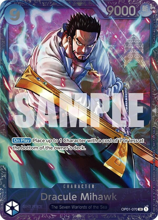 Image for Dracule Mihawk (Treasure Cup 2024) (OP01-070) (OP-PR) - One Piece Card Game