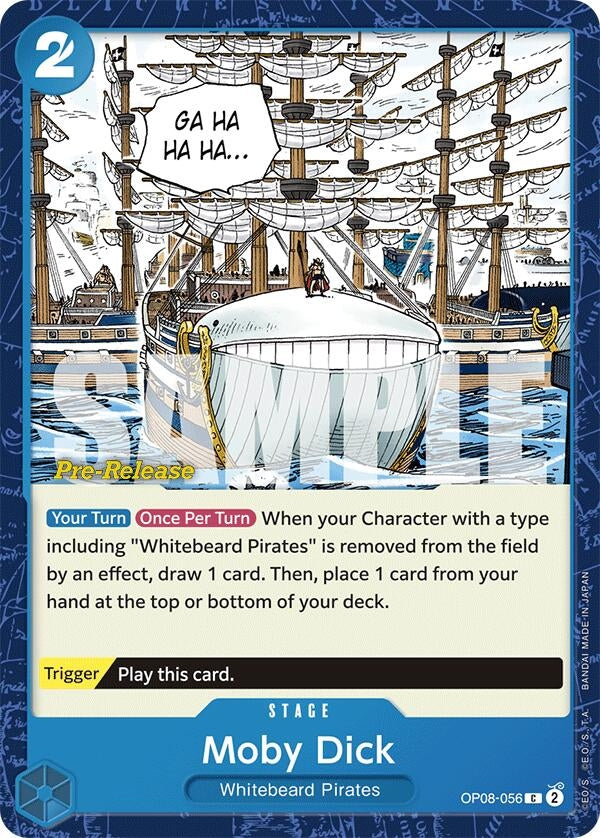 Image for Moby Dick (OP08-056) (OP08 PRE) - One Piece Card Game