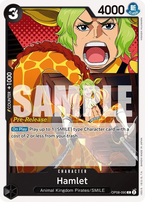 Image for Hamlet (OP08-090) (OP08 PRE) - One Piece Card Game