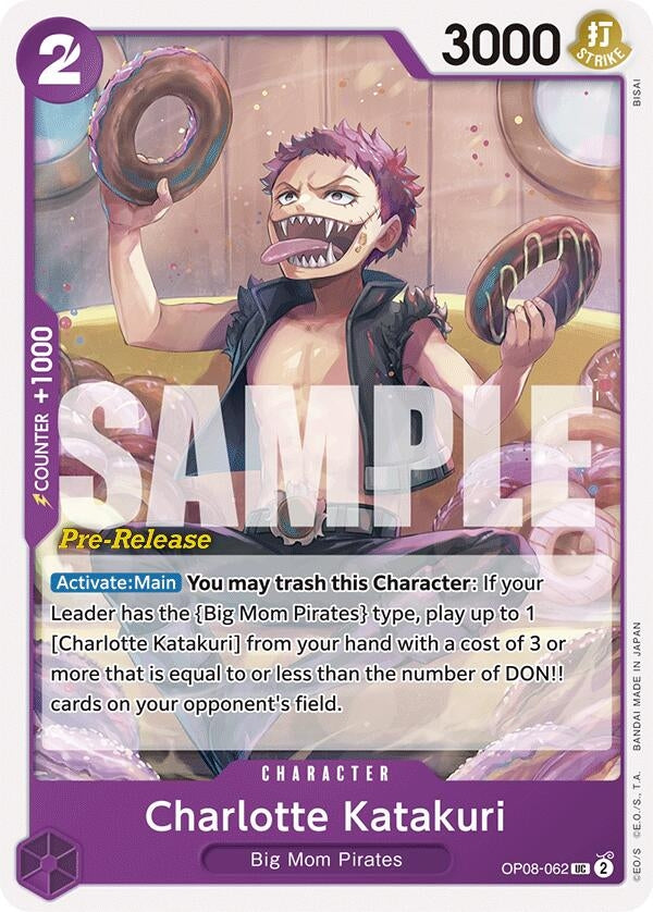 Image for Charlotte Katakuri (062) (OP08-062) (OP08 PRE) - One Piece Card Game