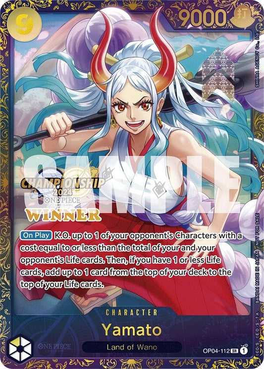 Image for Yamato (Championship 2024 Finals Winner) (OP04-112) (OP-PR) - One Piece Card Game