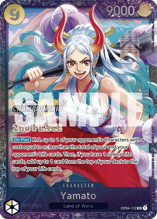 Image for Yamato (Championship 2024 Finals 2nd Place) (OP04-112) (OP-PR) - One Piece Card Game