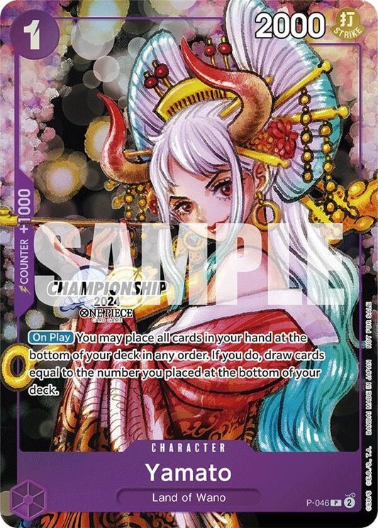 Image for Yamato (CS 2024 Event Pack Finalist) (P-046) (OP-PR) - One Piece Card Game