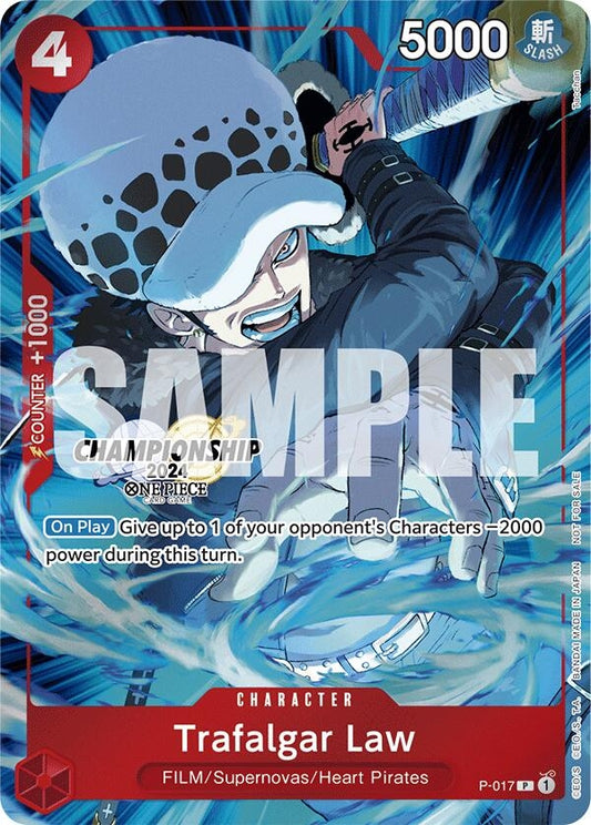 Image for Trafalgar Law (CS 2024 Celebration Pack) (P-017) (OP-PR) - One Piece Card Game