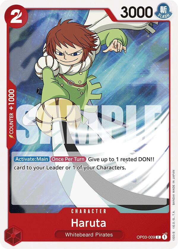 Image for Haruta (3009) (ST-15) - One Piece Card Game