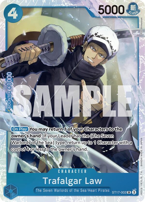 Image for Trafalgar Law (ST17-002) (ST17-002) (ST-17) - One Piece Card Game