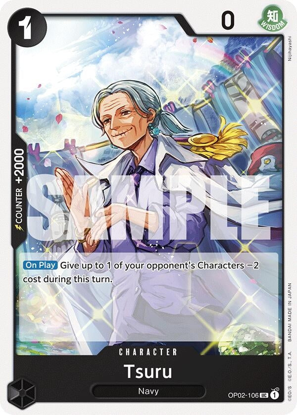 Image for Tsuru (OP02-106) (ST-19) - One Piece Card Game