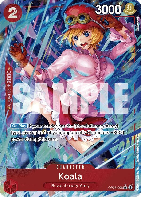 Image for Koala (Alternate Art) (OP05-006) (PRB-01) - One Piece Card Game
