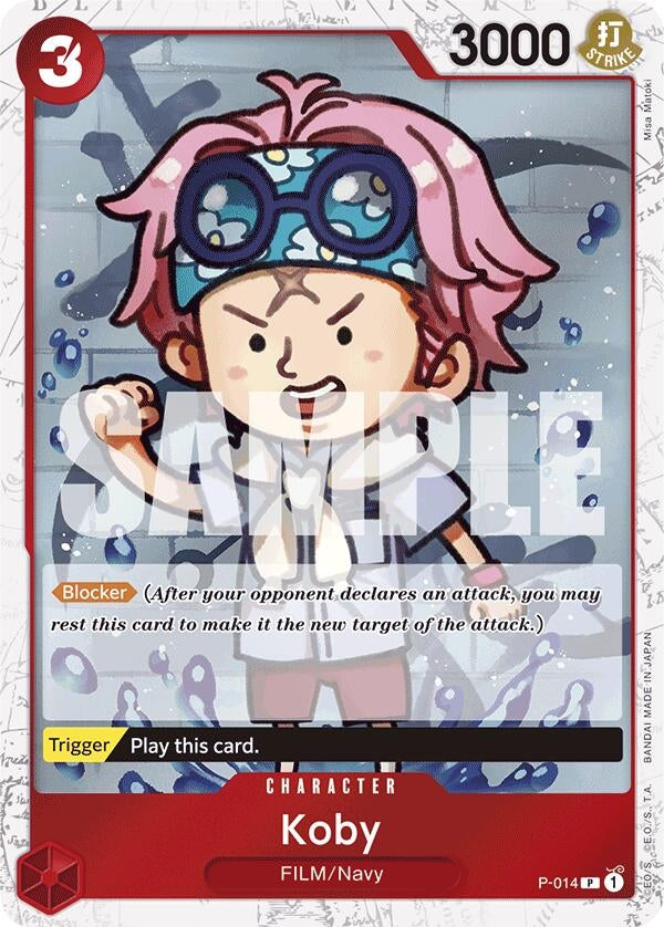 Image for Koby (Jolly Roger Foil) (P-014) (PRB-01) - One Piece Card Game