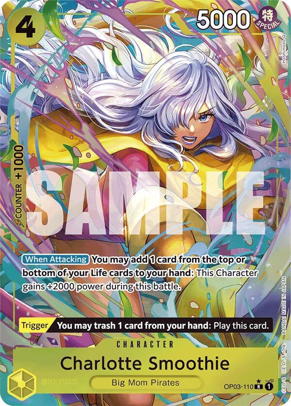 Image for Charlotte Smoothie (Alternate Art) (OP03-110) (PRB-01) - One Piece Card Game