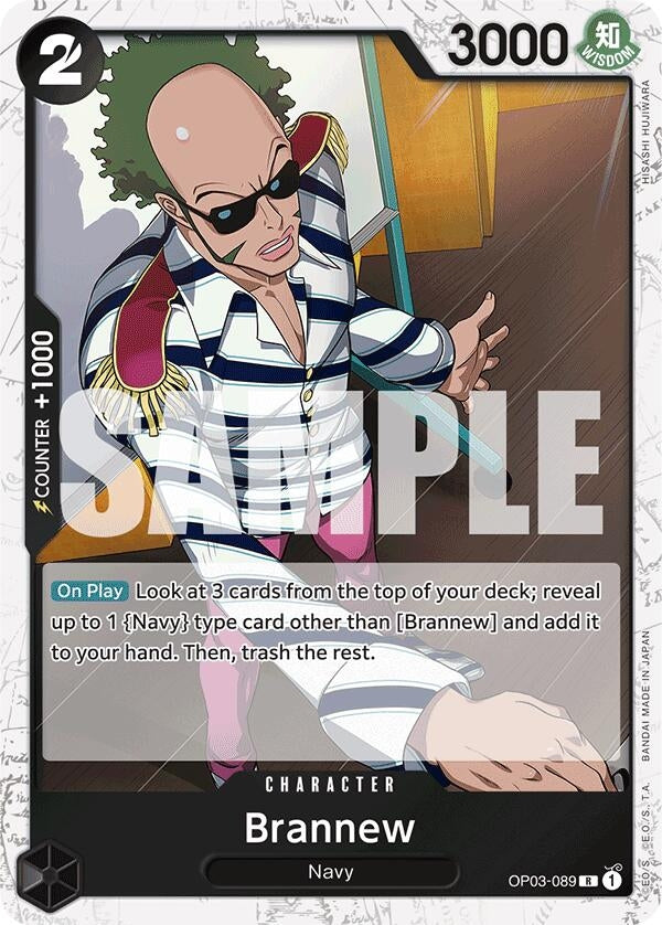 Image for Brannew (Jolly Roger Foil) (OP03-089) (PRB-01) - One Piece Card Game