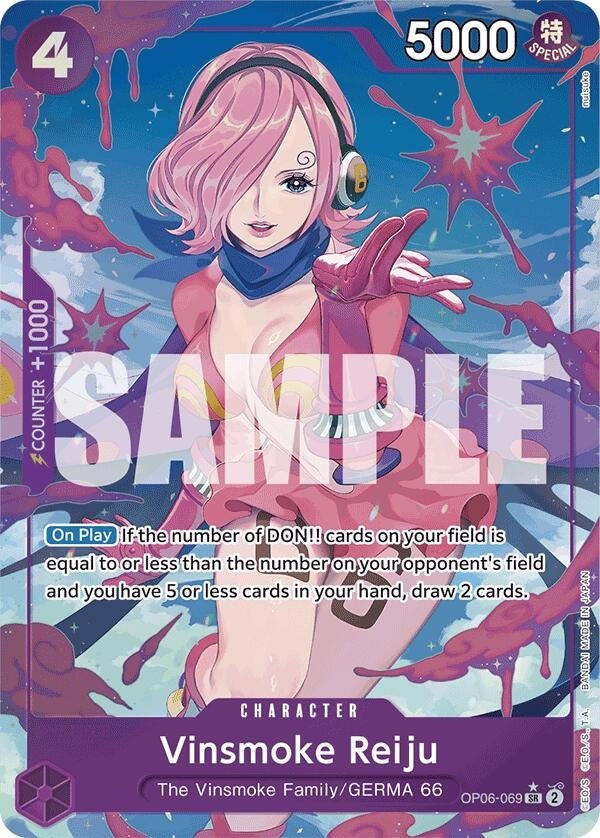 Image for Vinsmoke Reiju (OP06-069) (Alternate Art) (OP06-069) (PRB-01) - One Piece Card Game