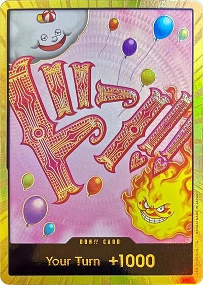 Image for DON!! Card (Big Mom) (Gold) (PRB-01) - One Piece Card Game