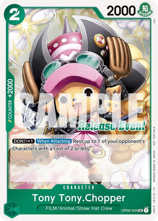 Image for Tony Tony.Chopper (ST15 - ST20 Release Event Winner Pack) (OP02-034) (OP-PR) - One Piece Card Game