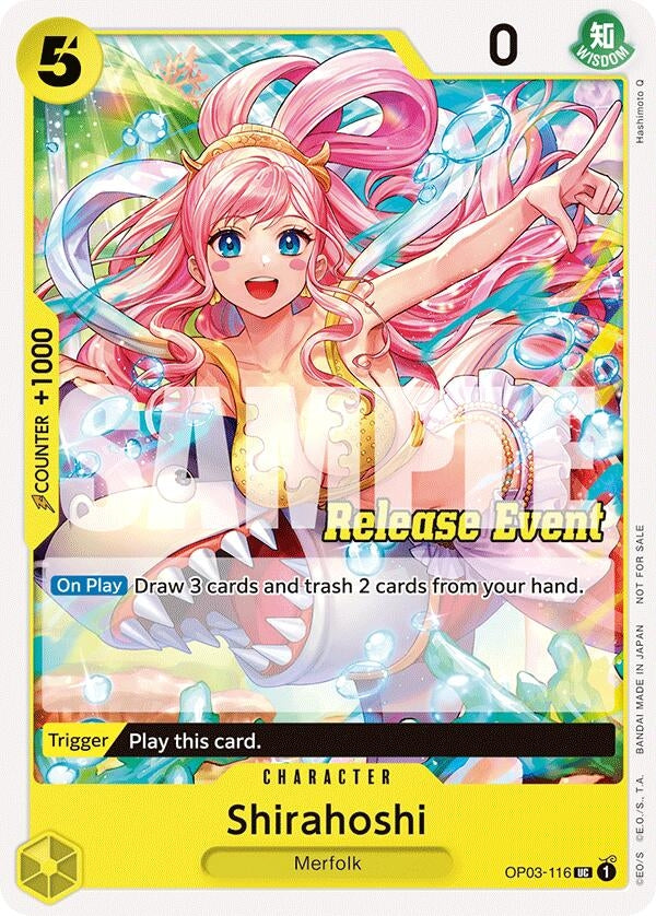 Image for Shirahoshi (ST15 - ST20 Release Event Pack) (OP03-116) (OP-PR) - One Piece Card Game