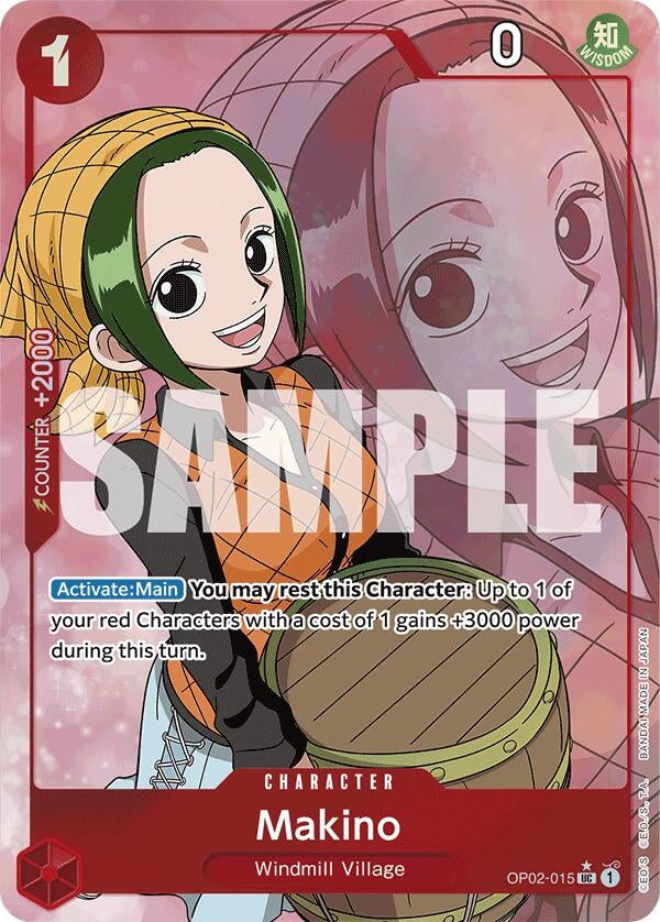 Image for Makino (Full Art) (OP02-015) (PRB-01) - One Piece Card Game