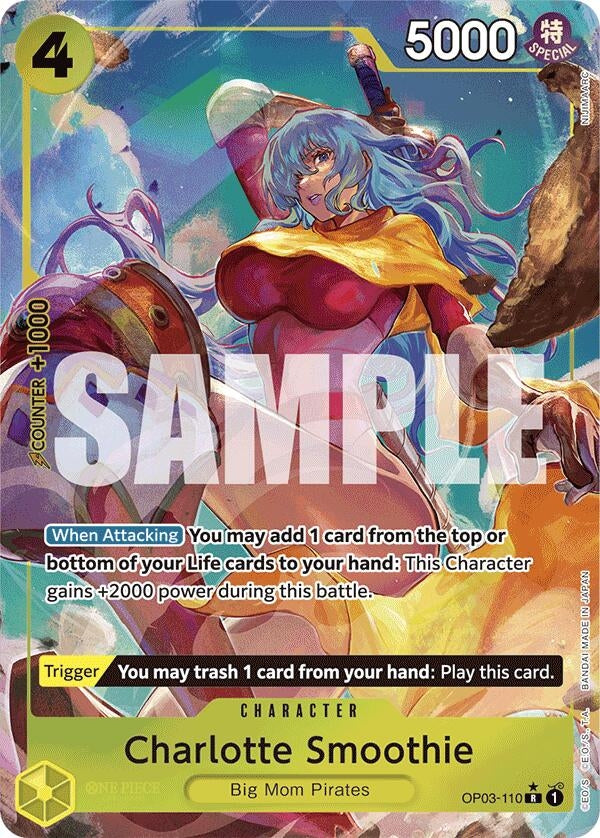 Image for Charlotte Smoothie (Full Art) (OP03-110) (PRB-01) - One Piece Card Game