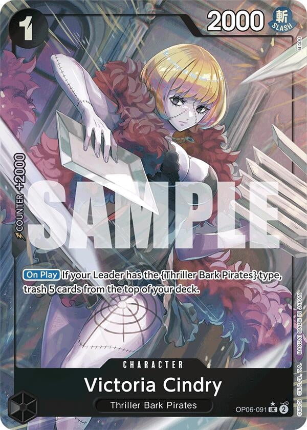 Image for Victoria Cindry (Full Art) (OP06-091) (PRB-01) - One Piece Card Game