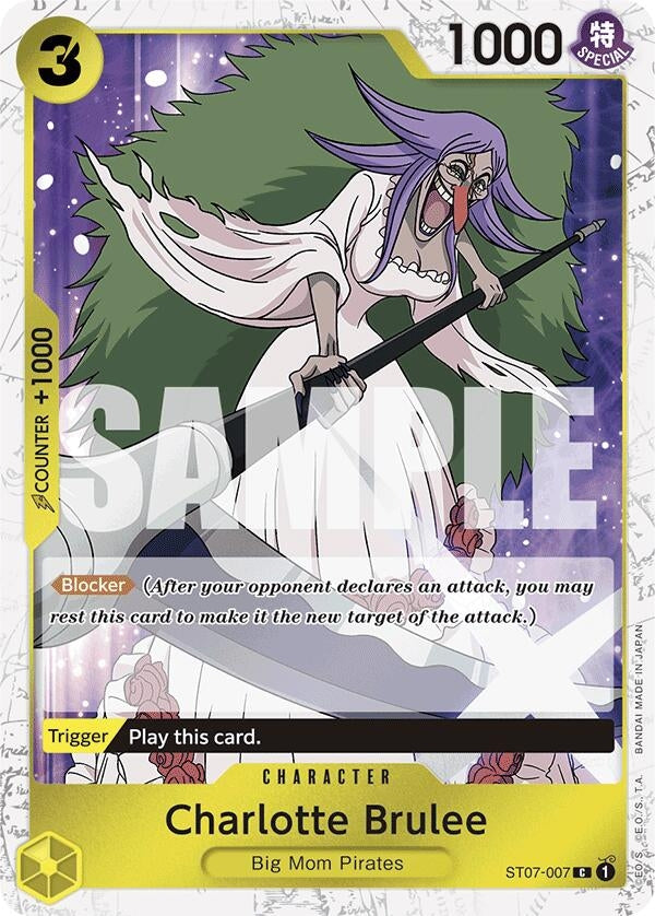 Image for Charlotte Brulee (Jolly Roger Foil) (ST07-007) (PRB-01) - One Piece Card Game