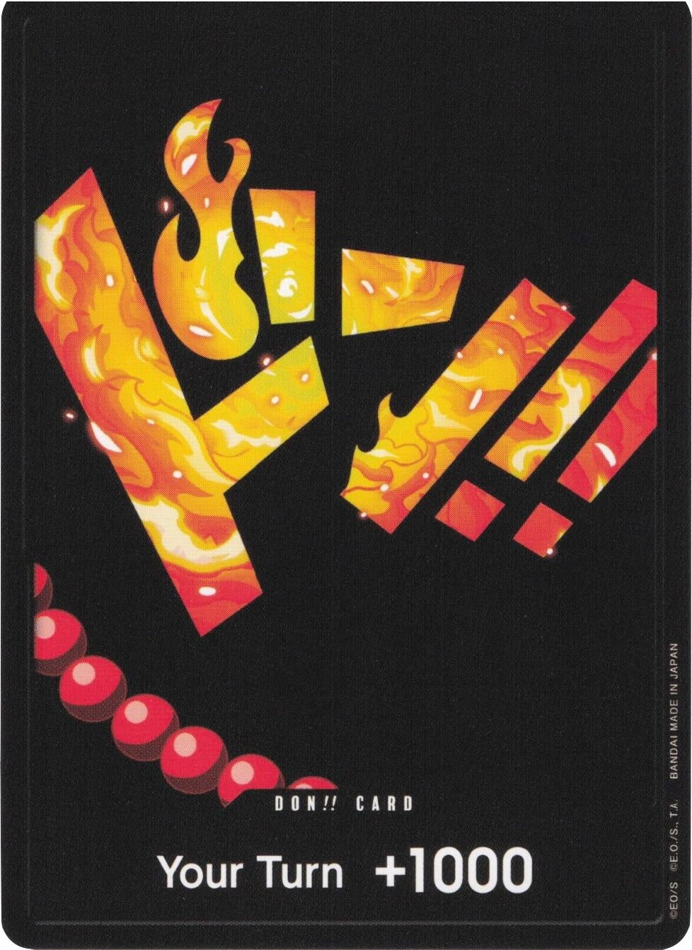 Image for DON!! Card (Ace) (PRB-01) - One Piece Card Game