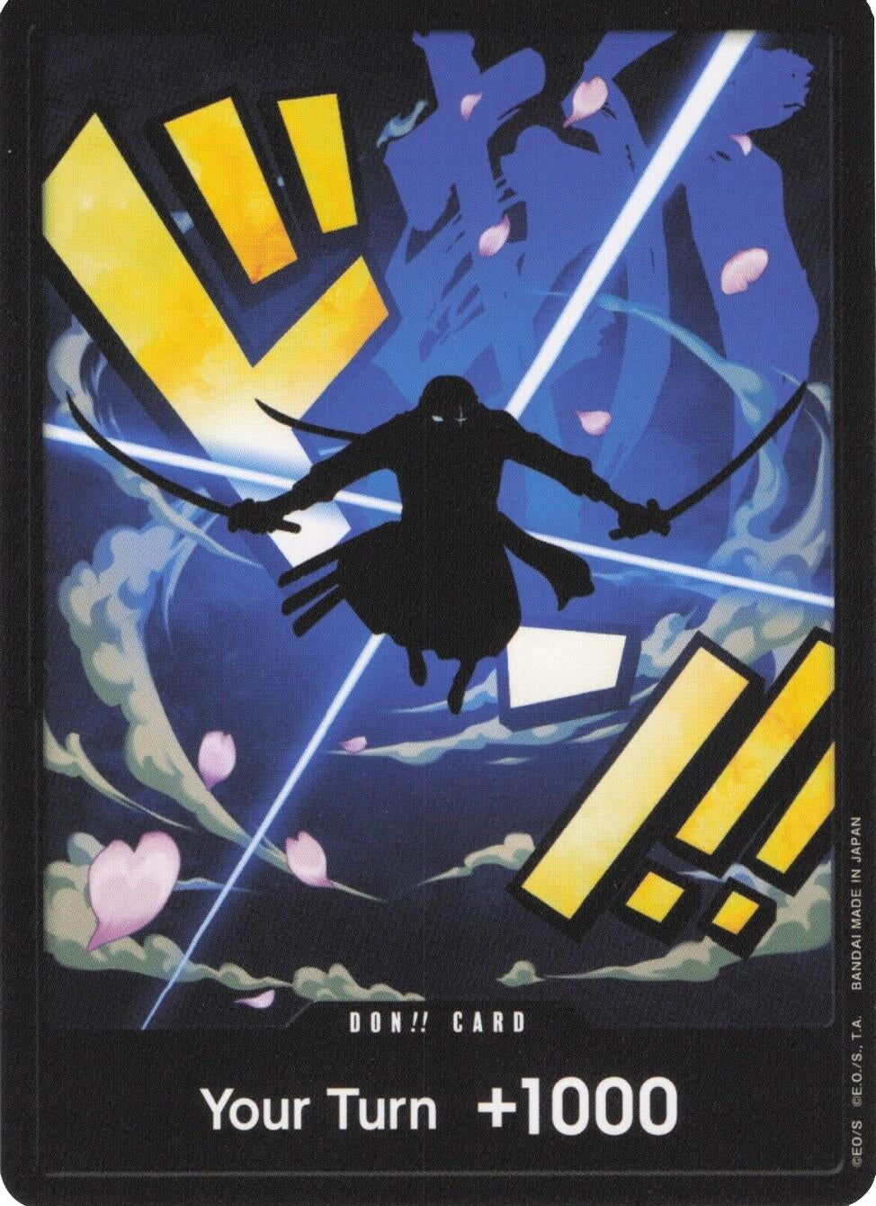 Image for DON!! Card (Zoro) (PRB-01) - One Piece Card Game