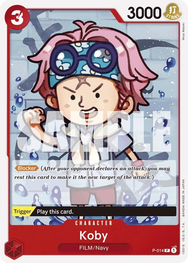 Image for Koby (Reprint) (P-014) (PRB-01) - One Piece Card Game