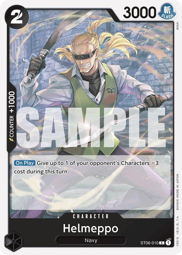 Image for Helmeppo (Reprint) (ST06-010) (PRB-01) - One Piece Card Game