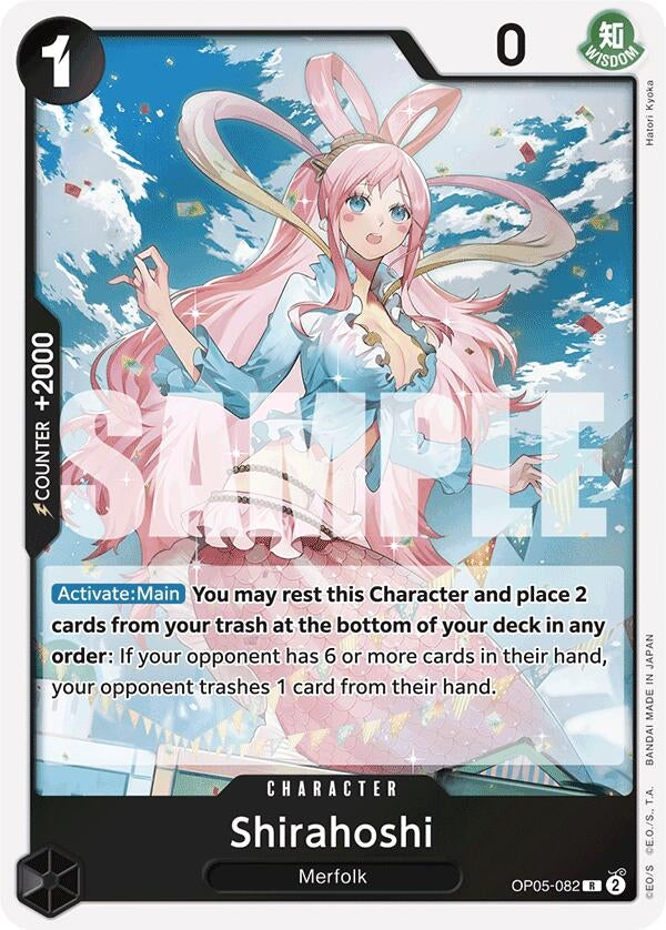 Image for Shirahoshi (OP05-082) (Reprint) (OP05-082) (PRB-01) - One Piece Card Game
