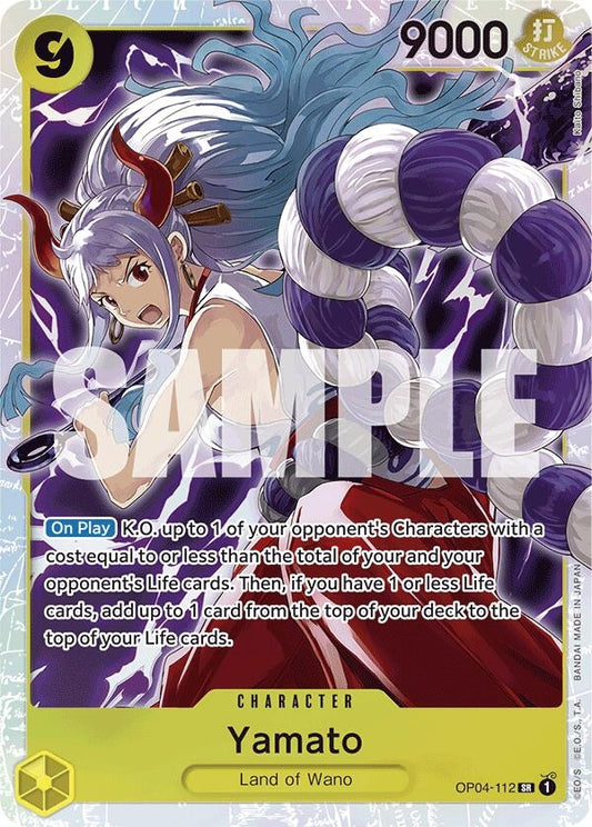 Image for Yamato (OP04-112) (Reprint) (OP04-112) (PRB-01) - One Piece Card Game