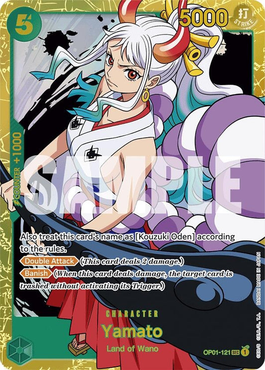 Image for Yamato (OP01-121) (Reprint) (OP01-121) (PRB-01) - One Piece Card Game