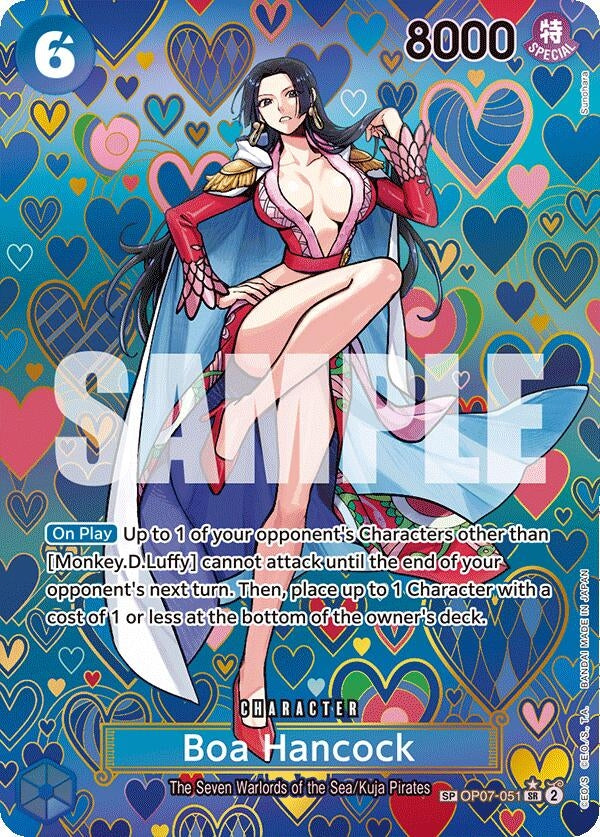 Image for Boa Hancock (SP) (OP07-051) (OP09) - One Piece Card Game