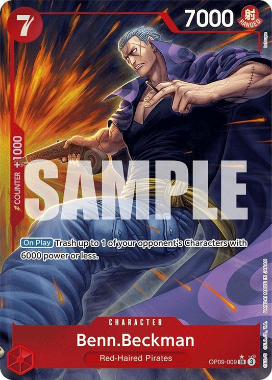 Image for Benn.Beckman (Parallel) (OP09-009) (OP09) - One Piece Card Game