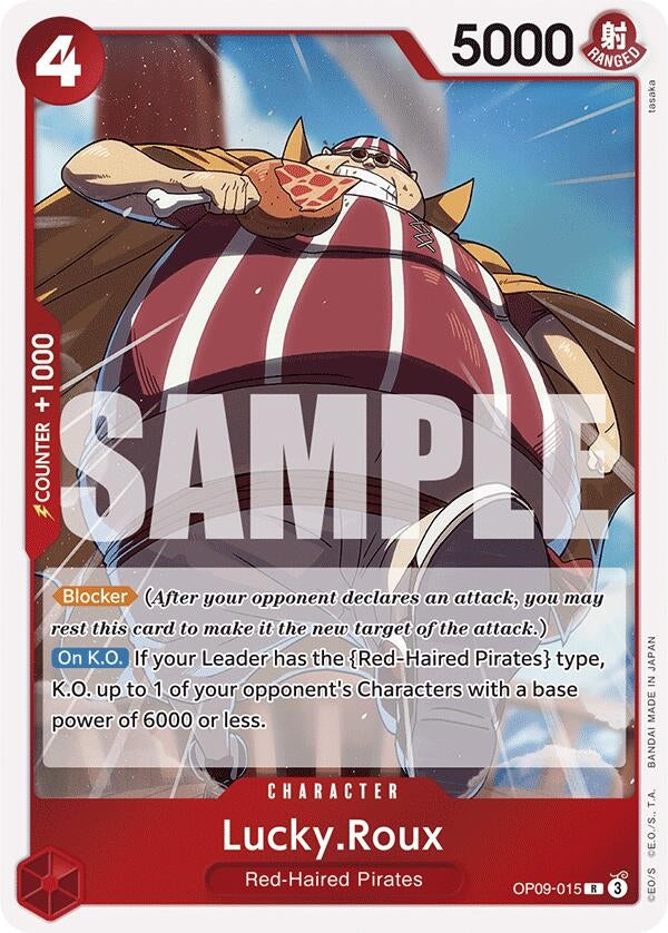 Image for Lucky.Roux (OP09-015) (OP09) - One Piece Card Game