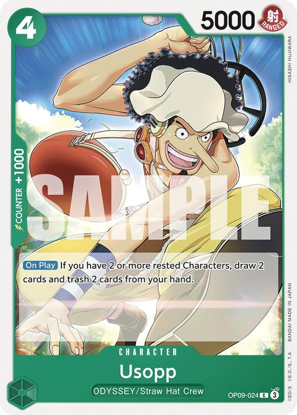 Image for Usopp (024) (OP09-024) (OP09) - One Piece Card Game