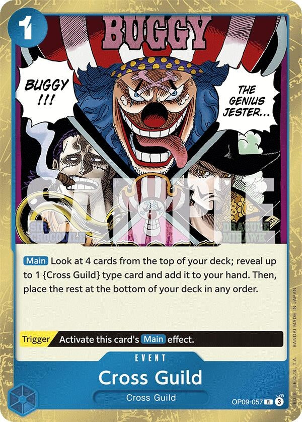 Image for Cross Guild (OP09-057) (OP09) - One Piece Card Game