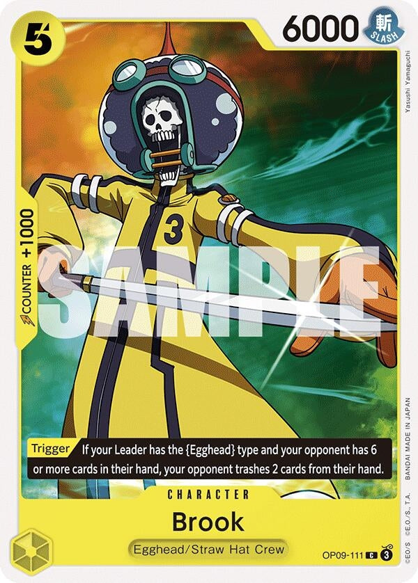Image for Brook (111) (OP09-111) (OP09) - One Piece Card Game