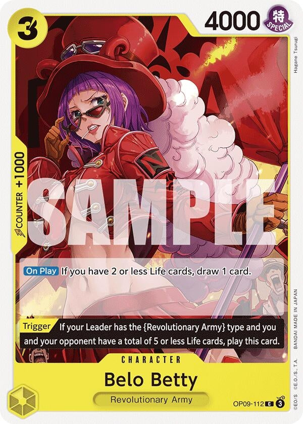 Image for Belo Betty (OP09-112) (OP09) - One Piece Card Game