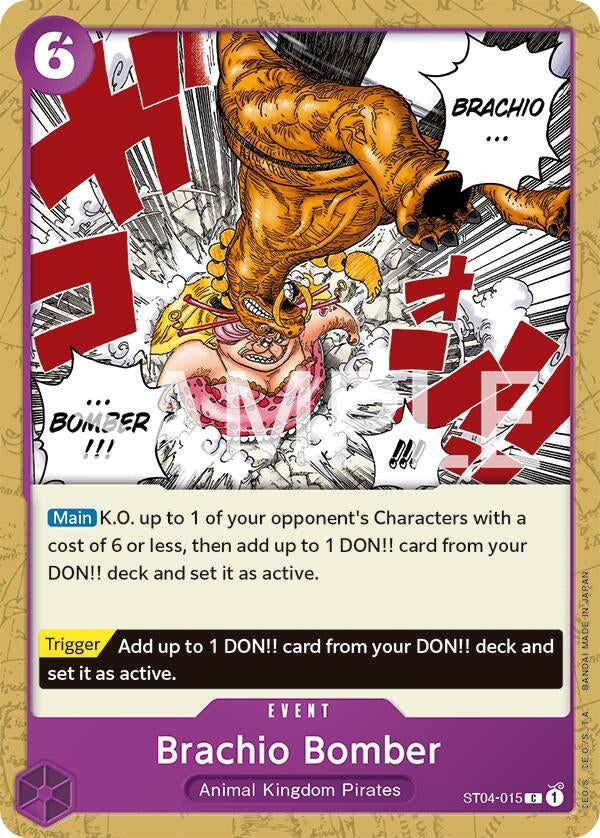 Image for Brachio Bomber (ST04-015) (OPRP) - One Piece Card Game