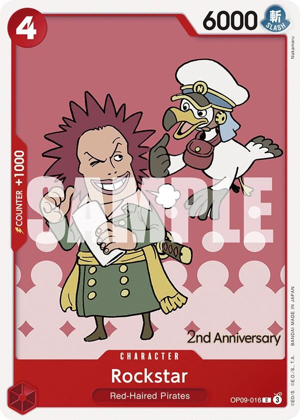 Image for Rockstar (OP09-016) (OP09 ANN) - One Piece Card Game