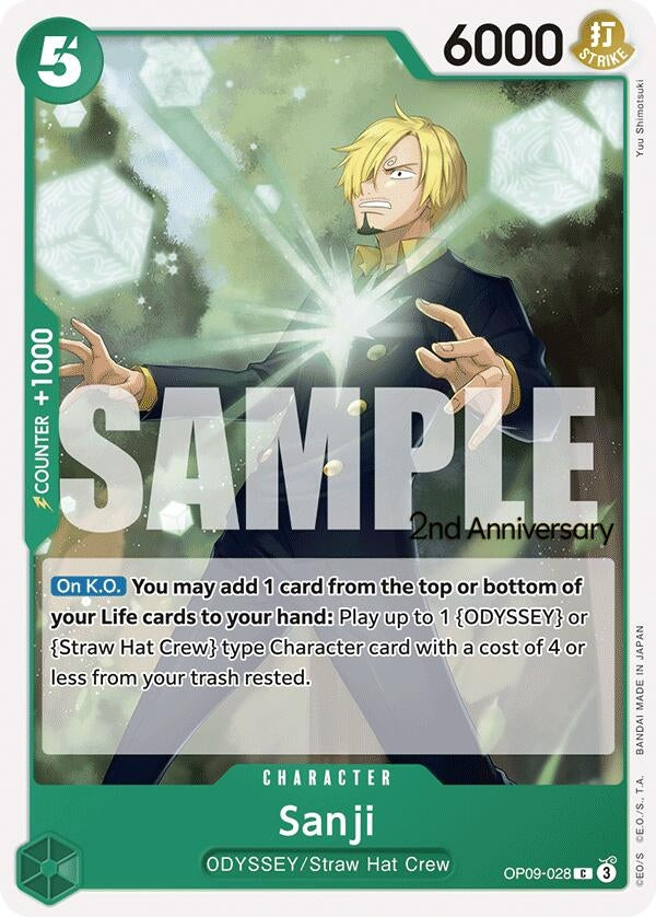 Image for Sanji (028) (OP09-028) (OP09 ANN) - One Piece Card Game