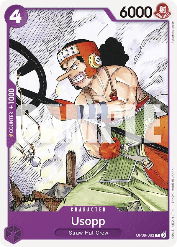 Image for Usopp (063) (OP09-063) (OP09 ANN) - One Piece Card Game