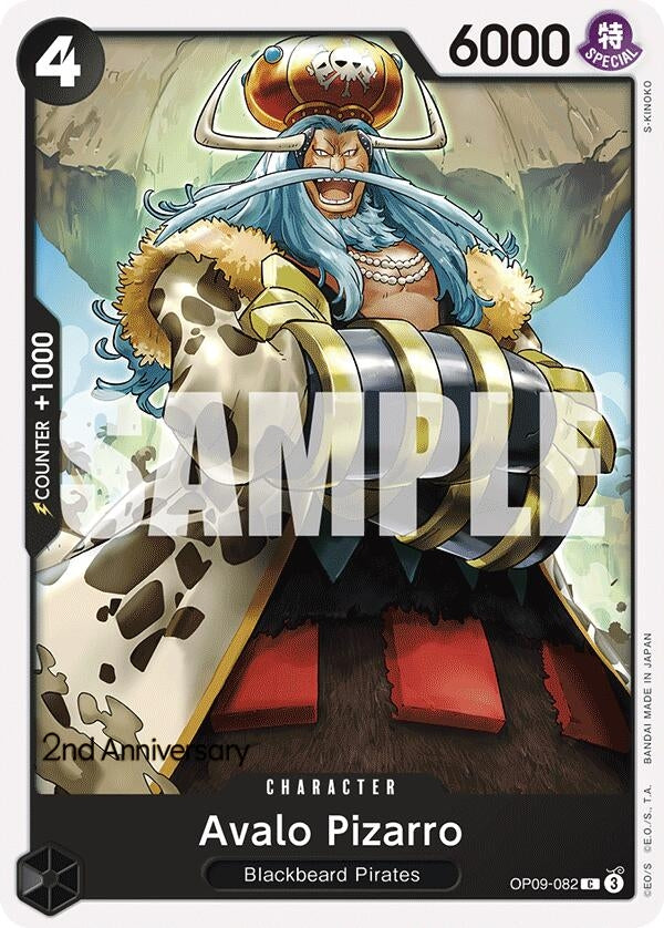 Image for Avalo Pizarro (OP09-082) (OP09 ANN) - One Piece Card Game