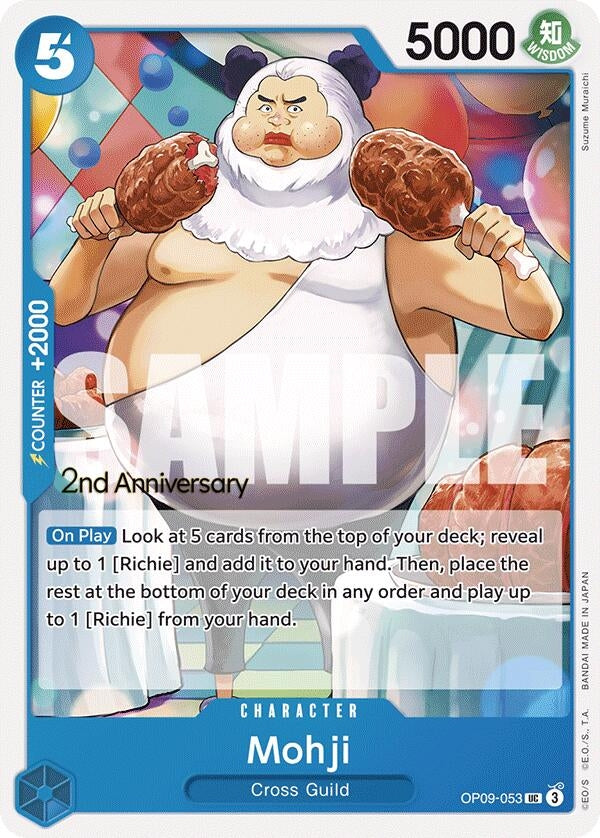 Image for Mohji (OP09-053) (OP09 ANN) - One Piece Card Game