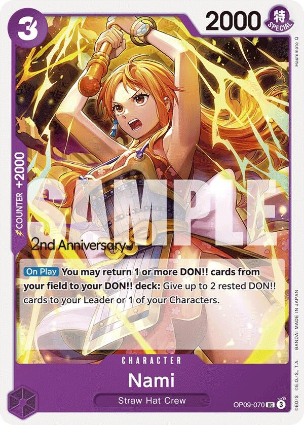 Image for Nami (070) (OP09-070) (OP09 ANN) - One Piece Card Game