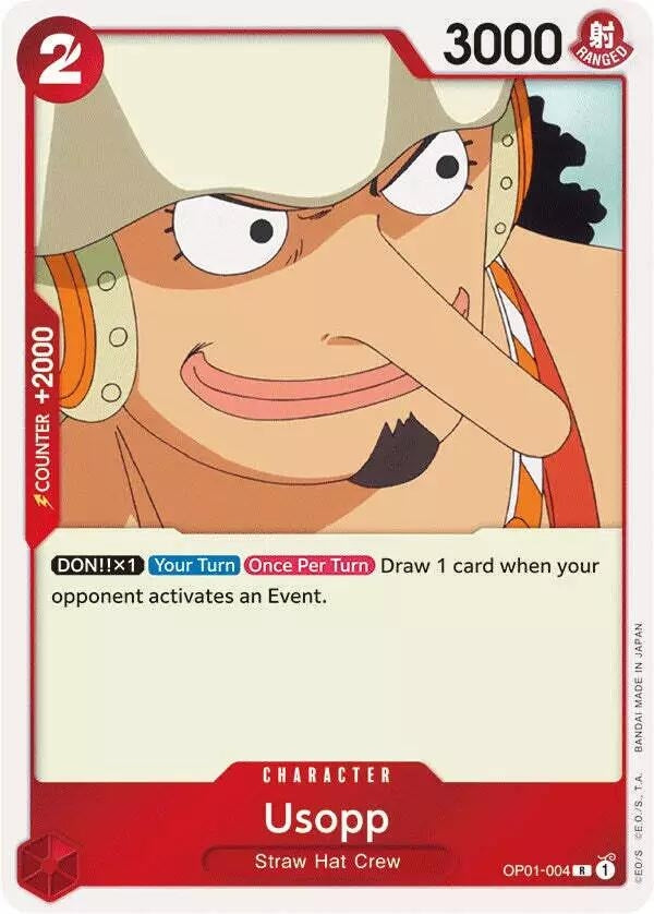 Image for Usopp (OP01-004) (OPDD) - One Piece Card Game