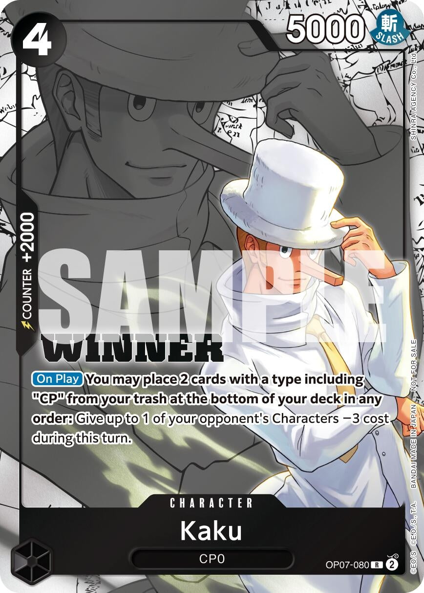 Image for Kaku (Winner Pack 2025 Vol. 1) (OP07-080) (OP-PR) - One Piece Card Game