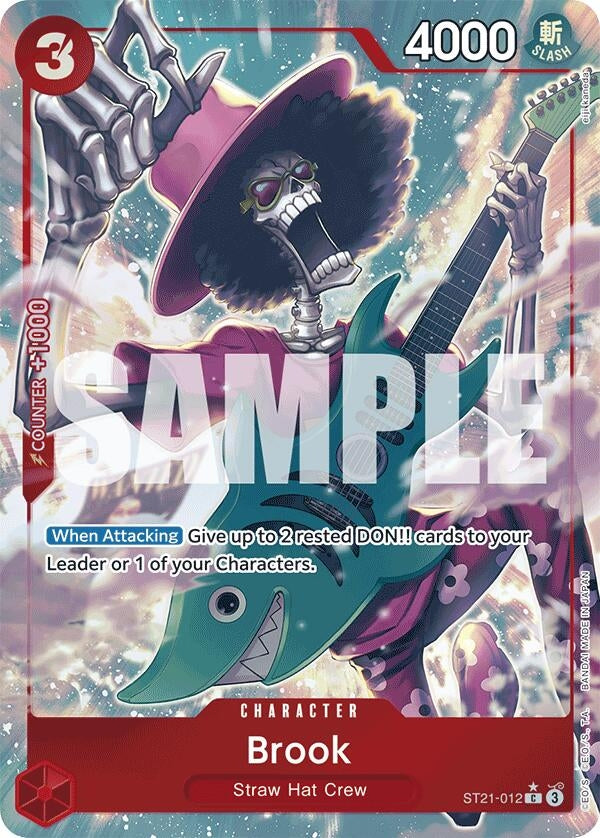 Image for Brook (Parallel) (ST21-012) (ST21) - One Piece Card Game