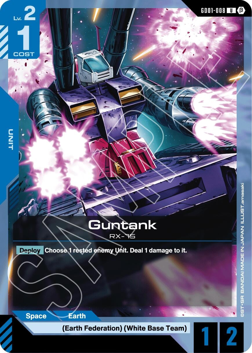 Image for Guntank (GD01-008) (GD01_b) - Gundam Card Game