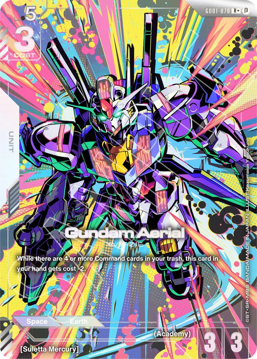Image for Gundam Aerial (R+) (GD01-070) (GD01_b) - Gundam Card Game