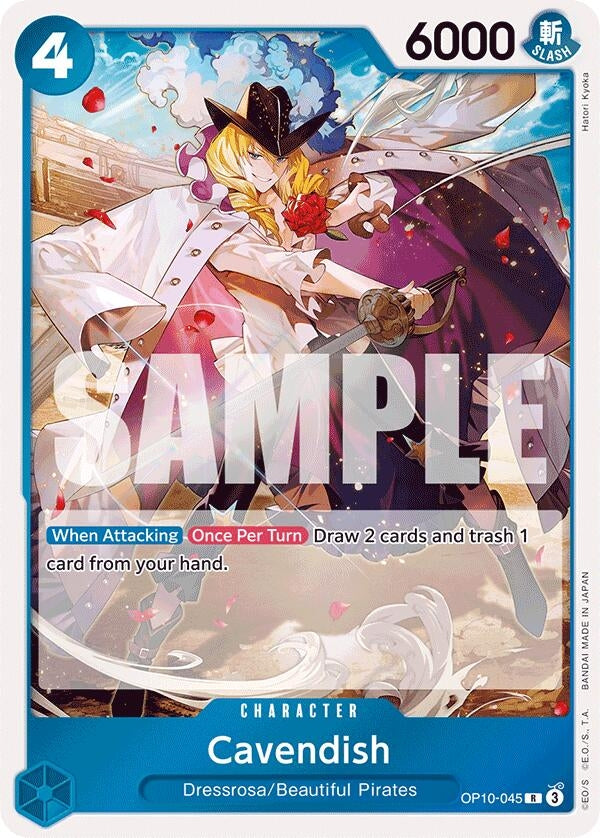 Image for Cavendish (045) (OP10-045) (OP10) - One Piece Card Game